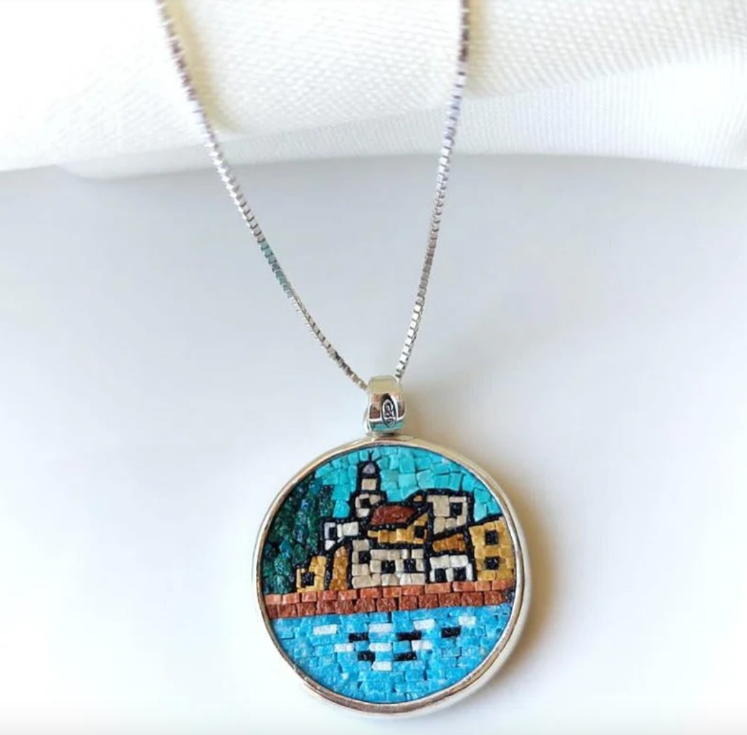 Mosaic Necklace City of Jaffa
