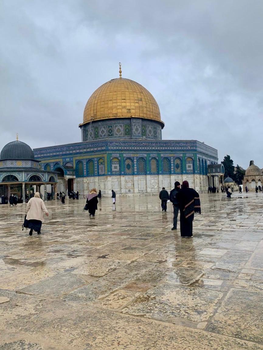 An Empty Al Aqsa in Jerusalem