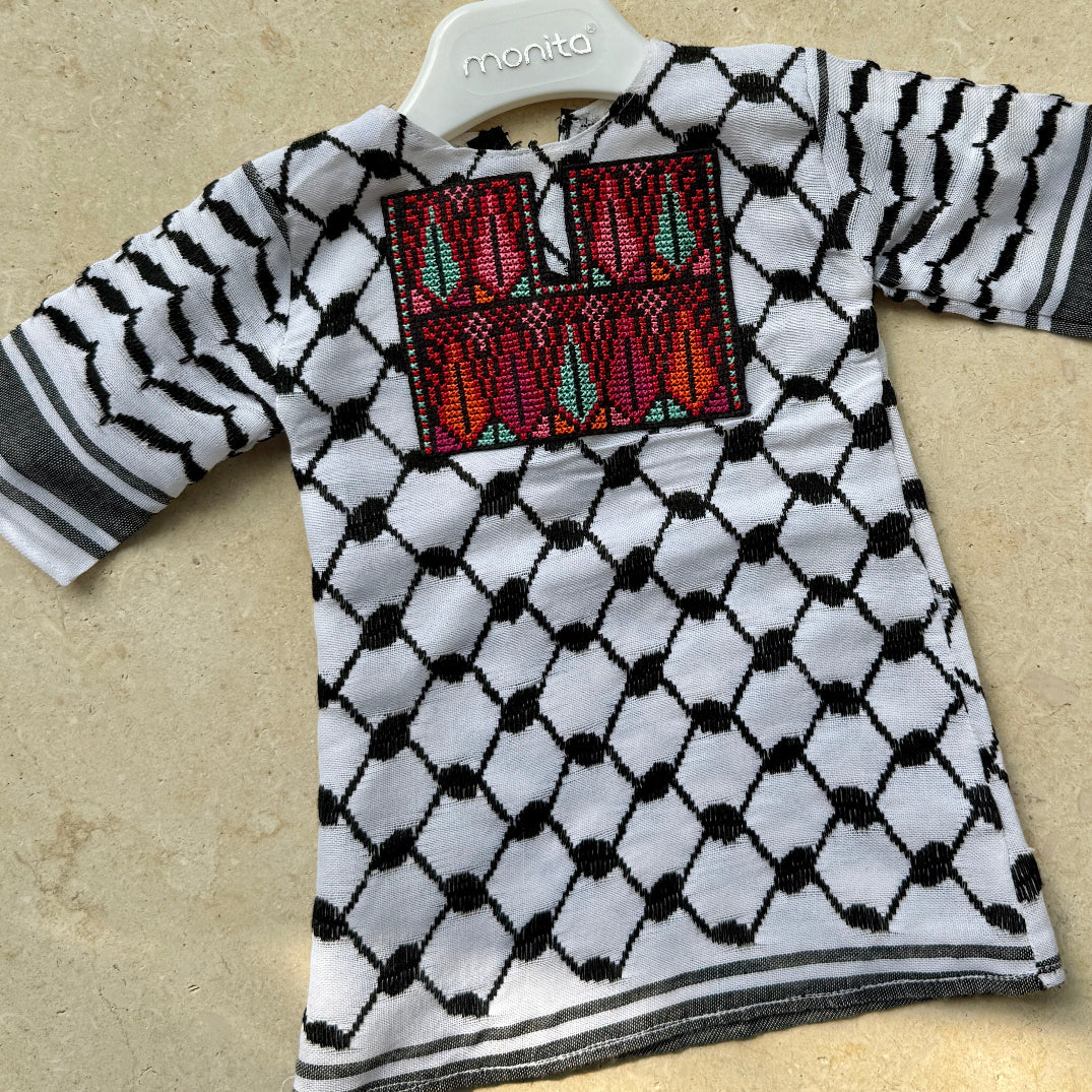 Handmade Dresses with Traditional Palestinian Tatreez Interchangeable Dress for Kids' Dolls - Handmade Palestine | Fairly Traded & Handcrafted Gifts