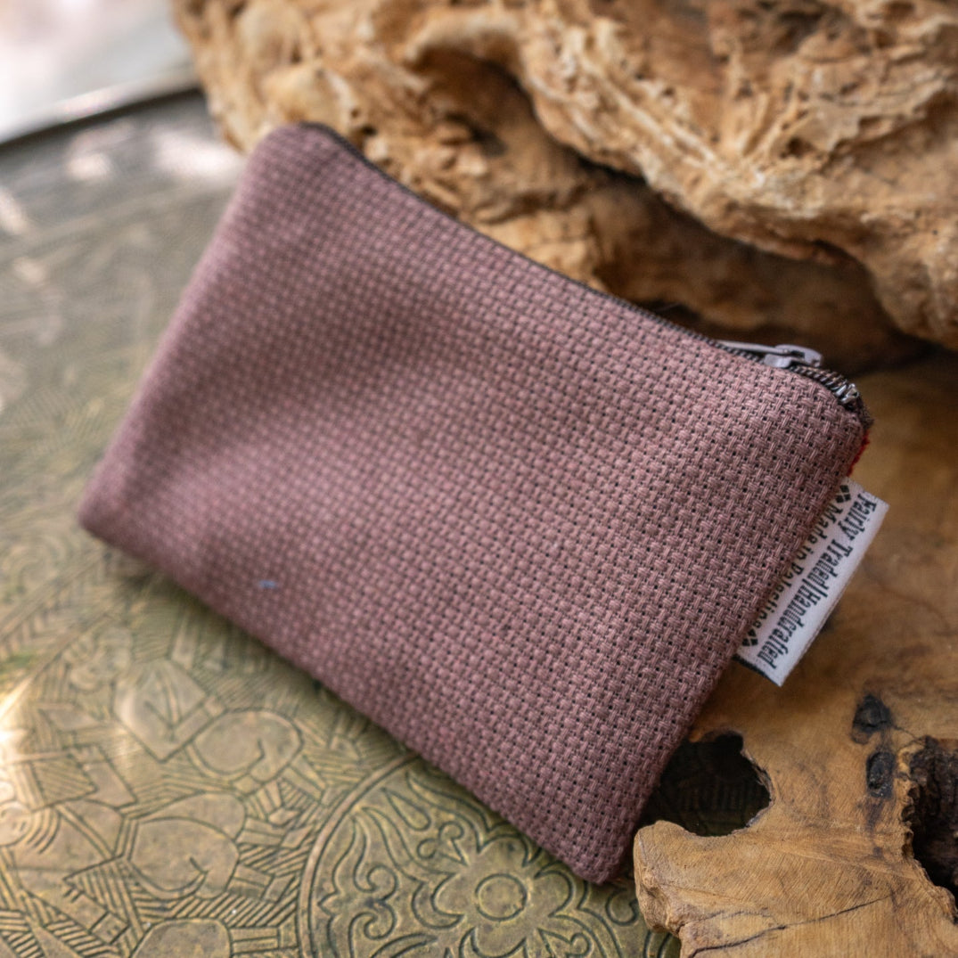 Palestinian Tatreez Coin Purse | Embroidered by Women in Palestine