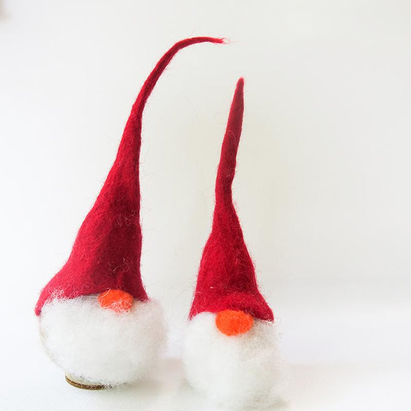Holiday - Holiday Gnome In Handmade Felt