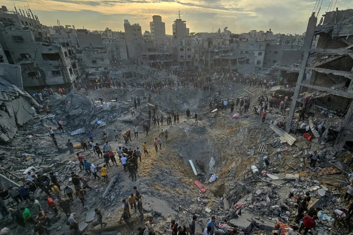 Palestine devastation Gaza War