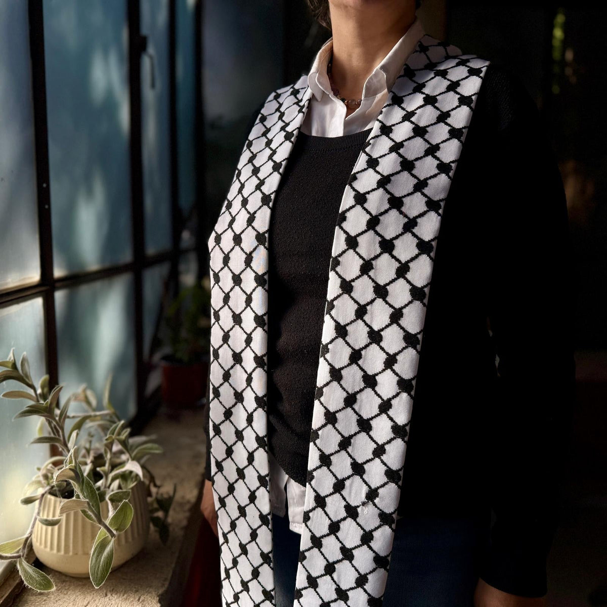 Keffiyeh priest stole