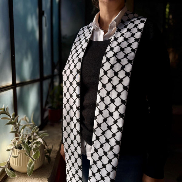 A Stole with a Story: Palestinian Tatreez for Priests + Fabrics of Palestine