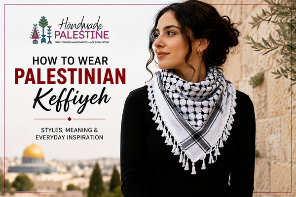 How to Wear a Keffiyeh: 5 Ways to Style Palestine's Iconic Scarf