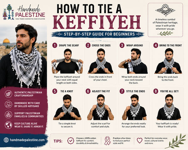 How to Tie a Keffiyeh: Step-by-Step Guide for Beginners