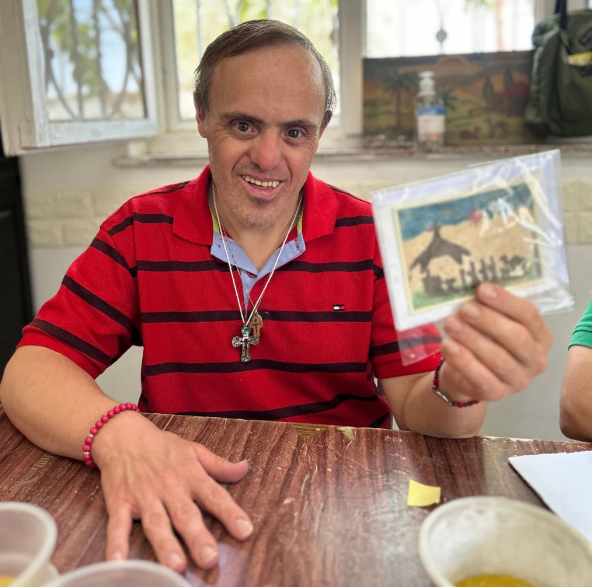 Special needs artisan at Oasis Center