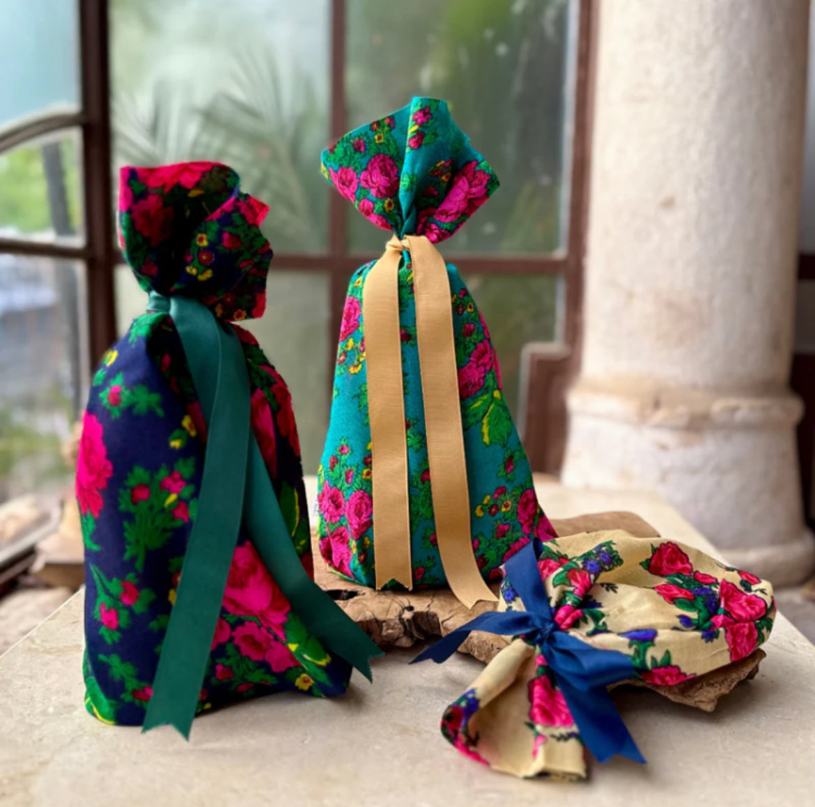 Reusable Palestinian Fabric Gift Bags