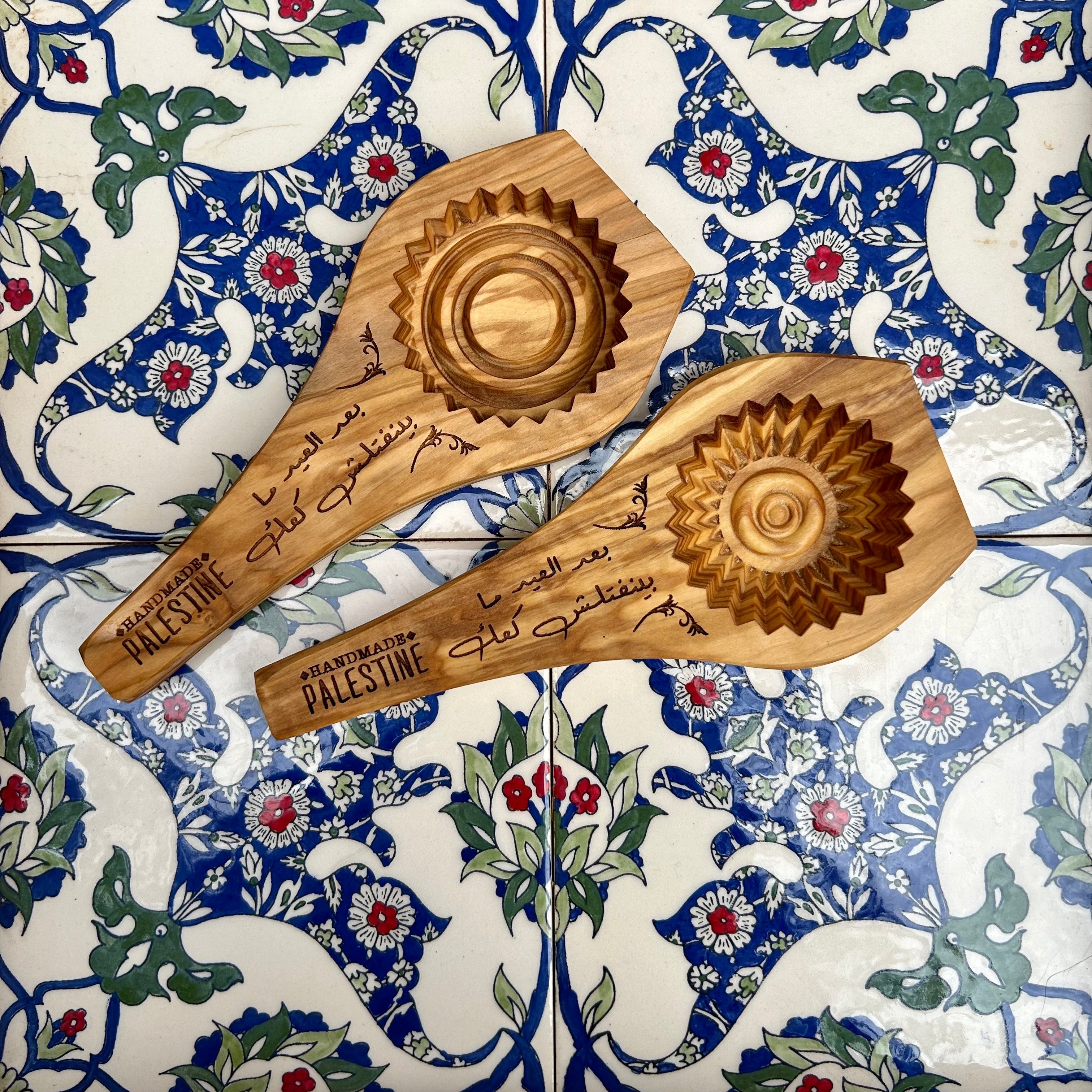 Olive Wood Cookie Mold