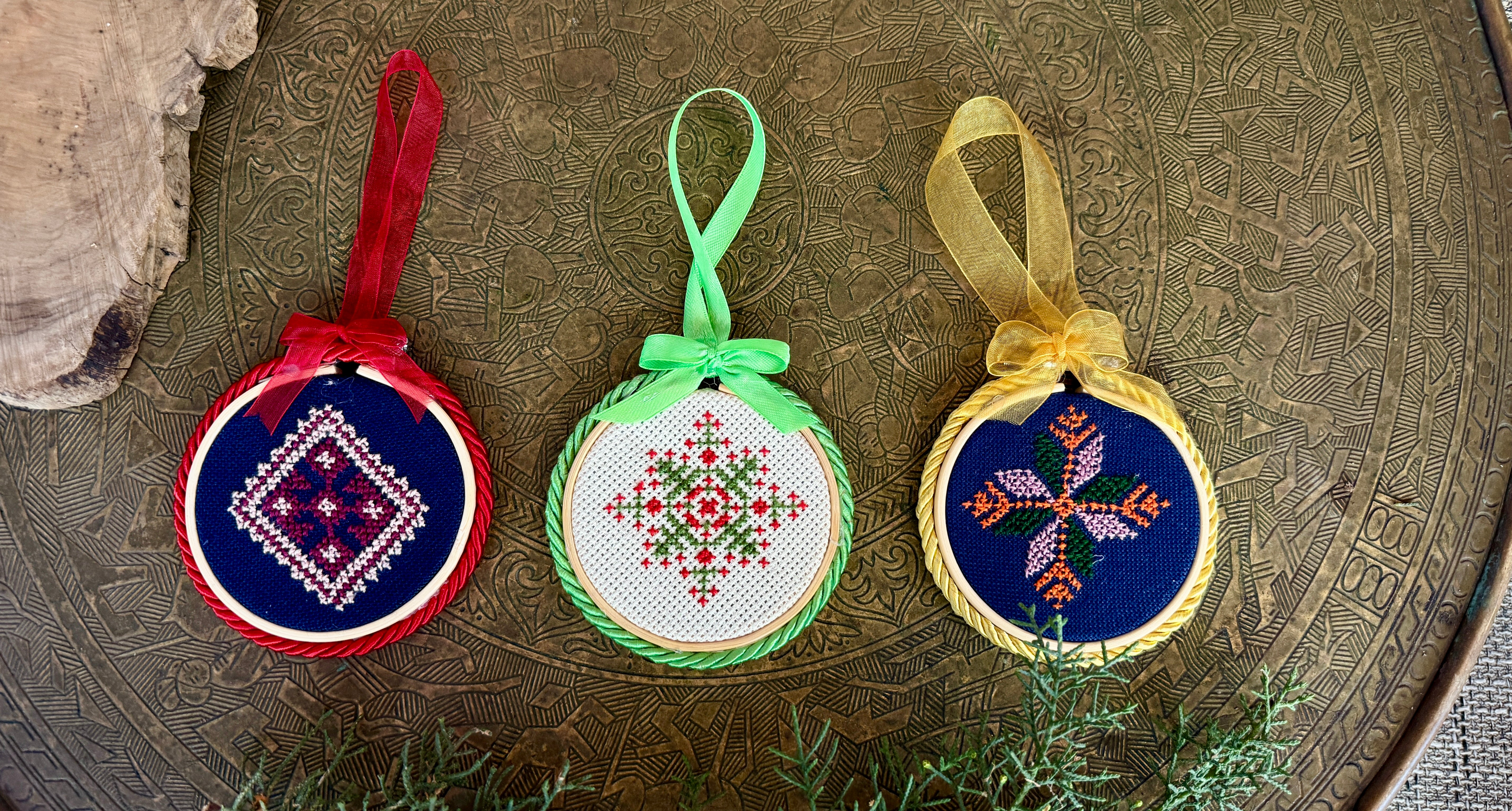 Unique Christmas Ornament Hand Crafted in Bethlehem