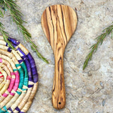 Hand Crafted Olive Wood Rice Paddle (Also Amazing for Serving Salad or Anything!)