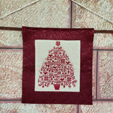 Holiday Wall Hangings | Palestinian Tatreez Christmas Decorations