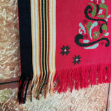 Hand Crafted Christmas Wall Hanging with Palestinian Embroidery