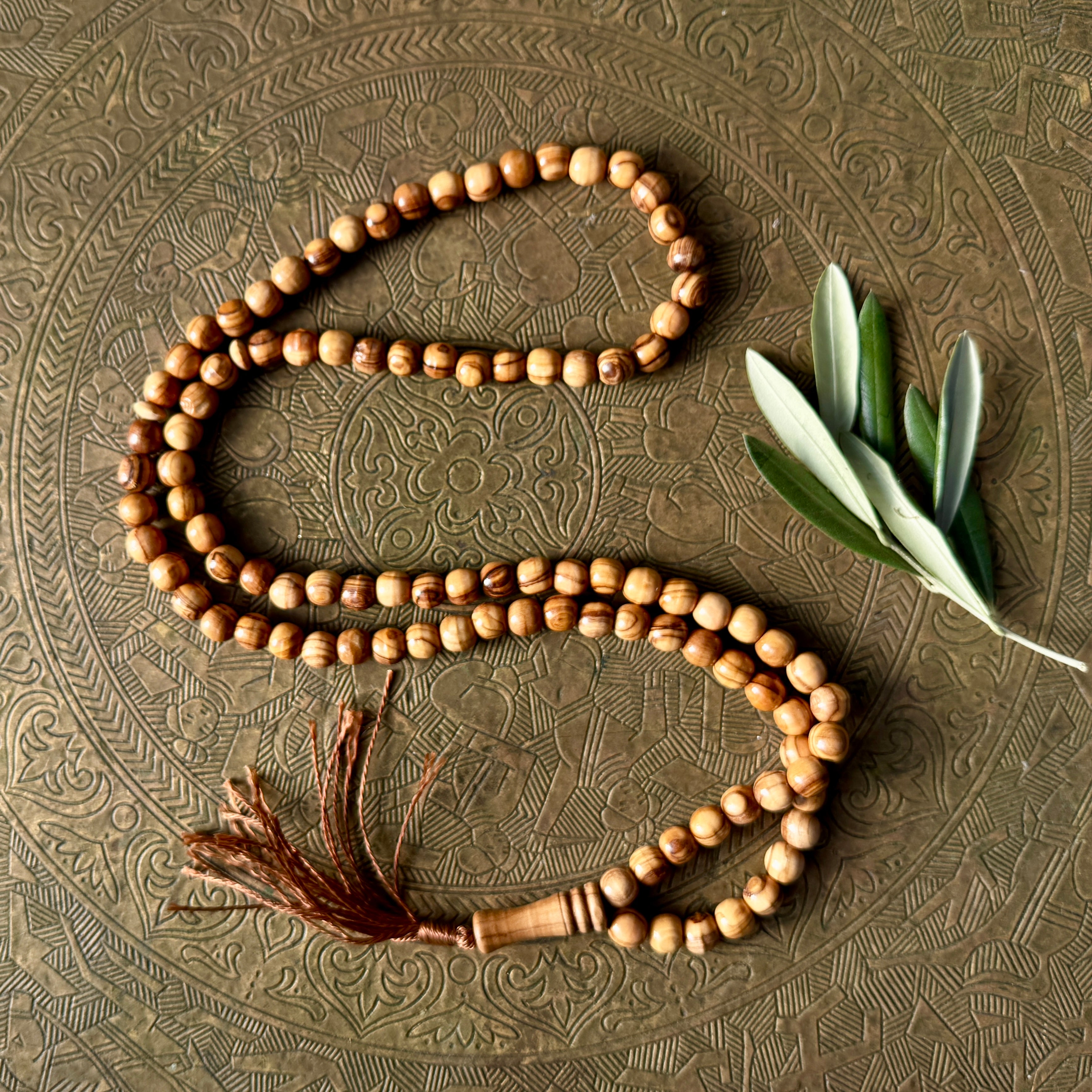 Olive Wood Prayer Beads | Hand Carved from Bethlehem