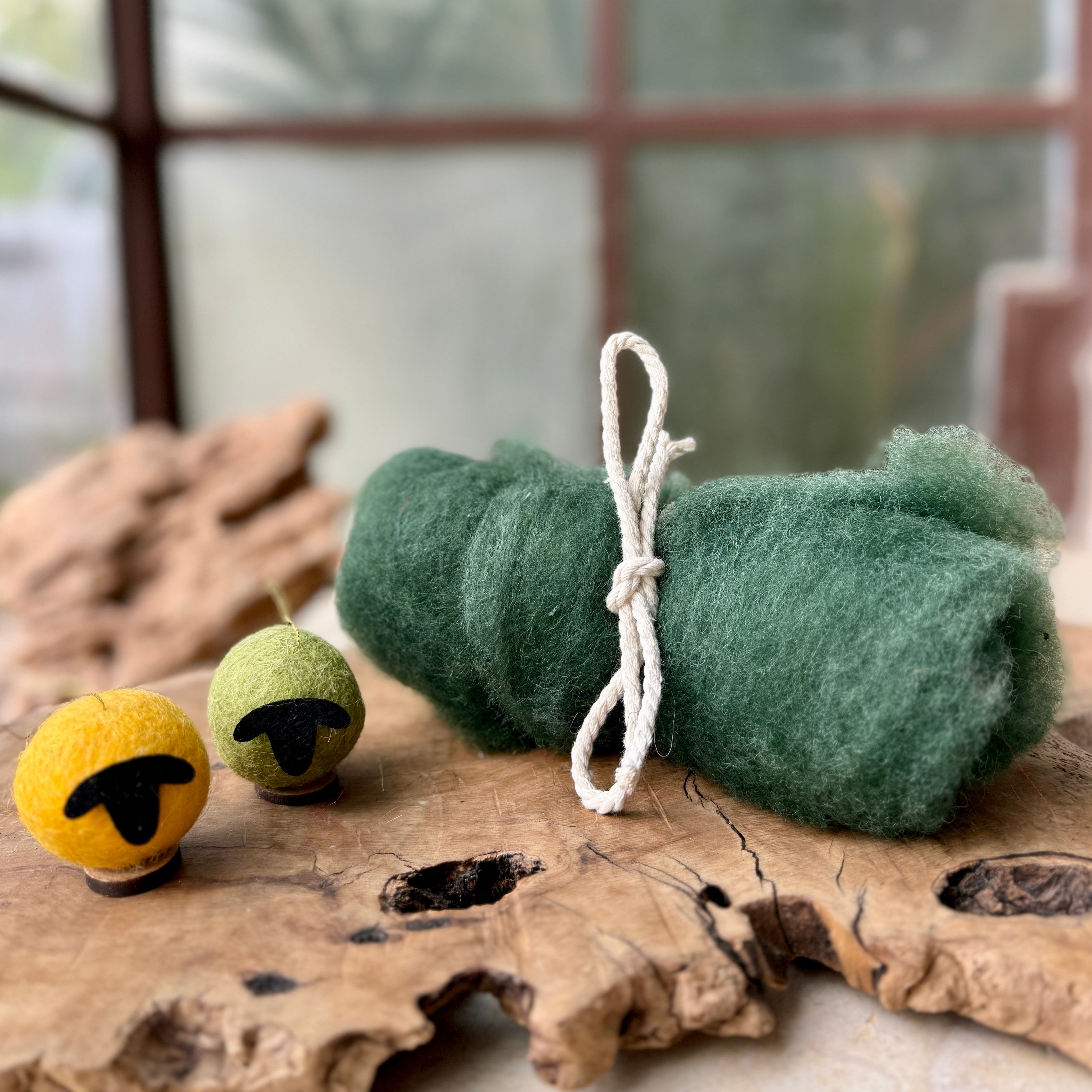 All Natural Palestinian Wool: Carded Batts from Palestinian Shepherds