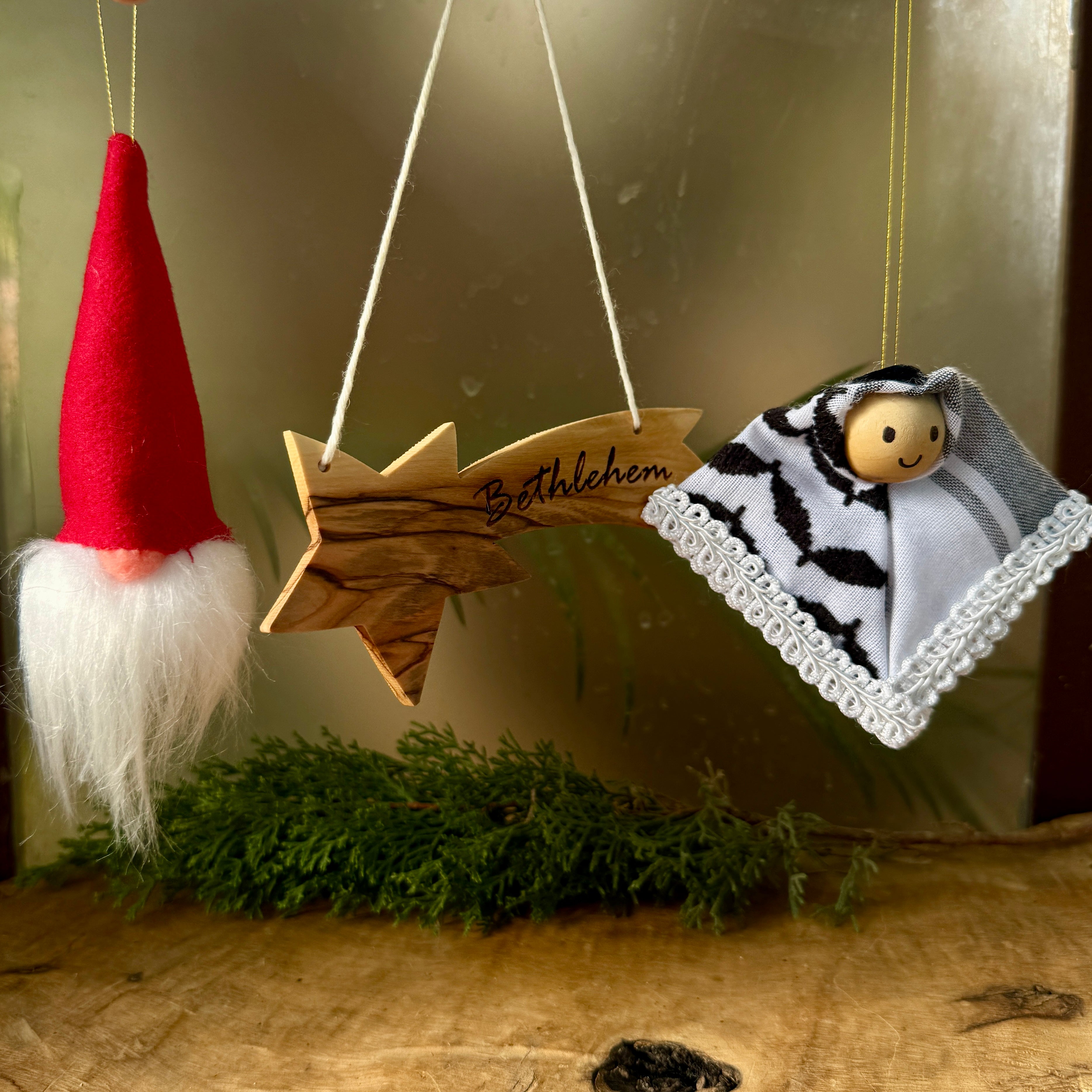 Handcrafted Holiday Ornaments | Unique Christmas Tree Decorations from Palestine