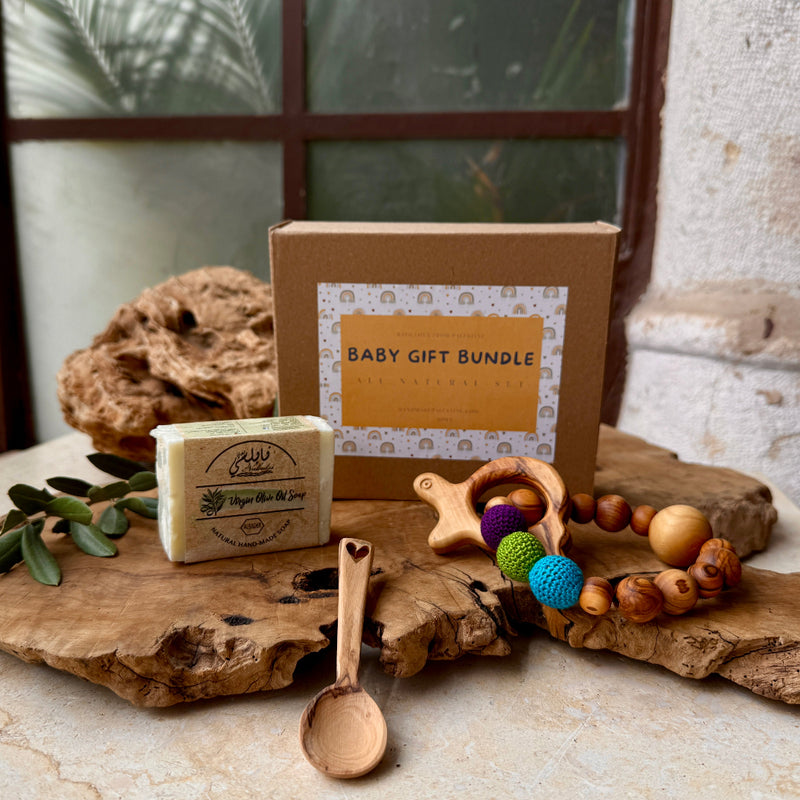 Baby Shower Gift Set | All Natural, Hand Crafted in Palestine