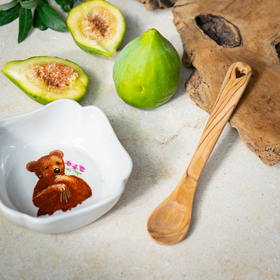 Olive Wood Baby Spoon | Handcrafted in Palestine