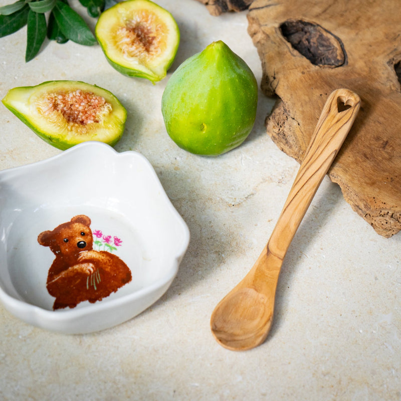 Olive Wood Baby Spoon | Handcrafted in Palestine