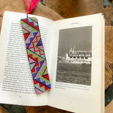 Palestinian Tatreez Bookmark | Traditionally Handcrafted Embroidery by Women