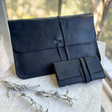 Hebron Leather Ipad and Tech Pouch Set | Gifts from Palestine