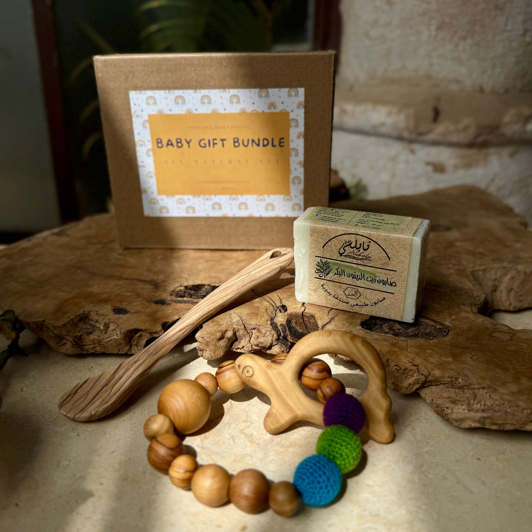 Baby Shower Gift Set | All Natural, Hand Crafted in Palestine