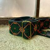 Palestinian Tatreez Guitar Strap | Traditionally Hand Embroidered in Palestine