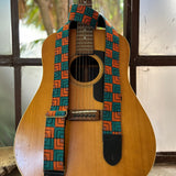 Palestinian Tatreez Guitar Strap | Traditionally Handcrafted Embroidery by Women in Palestine