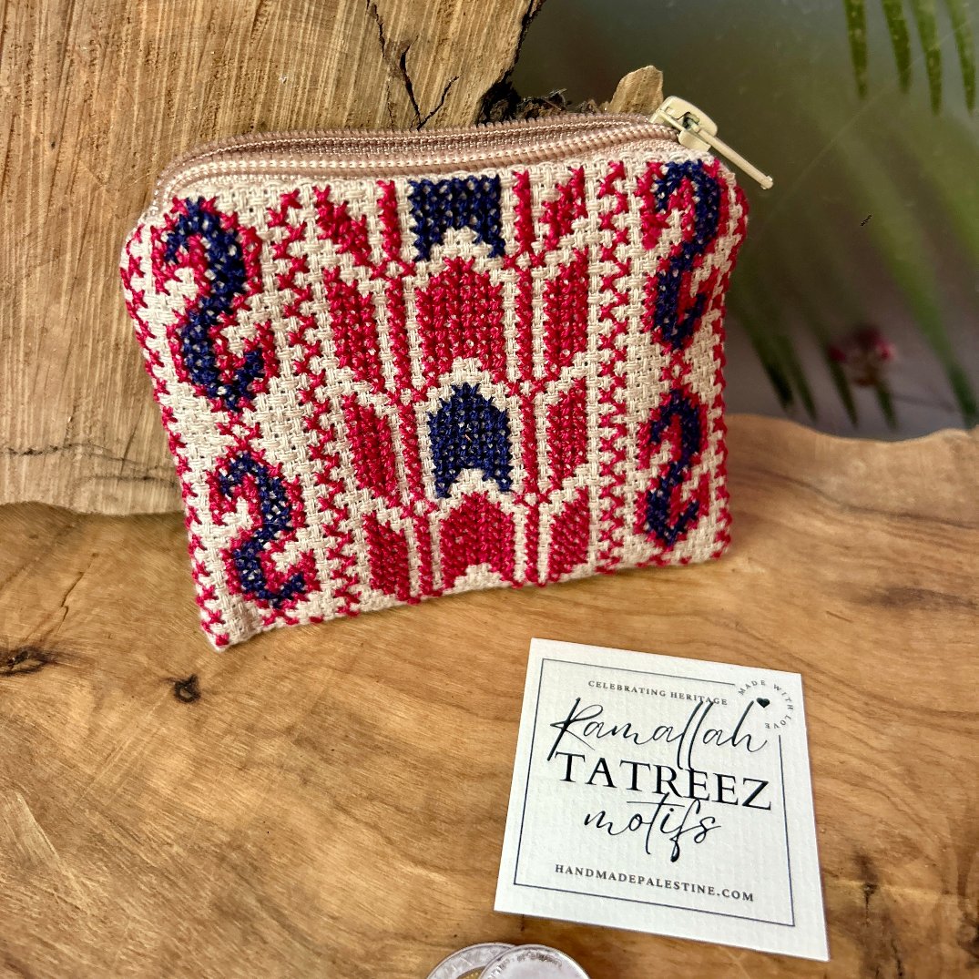 Cities Coinpurses | Traditionally Handcrafted Tatreez by Women in Palestine