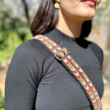 RESTOCKING TODAY: Palestinian Traditional Tatreez - Sabayel Embroidery Bag Strap From Palestine