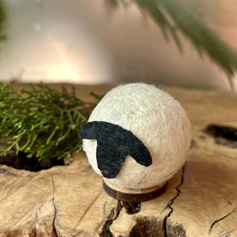 Decorative Sheep Handmade Wool Felt from Bethlehem