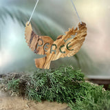 Peace Dove Christmas Tree Wood Ornament from Bethlehem