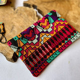 Palestinian Embroidered Accessory or Make Up Pouch | Handcrafted Tatreez Gift from Palestine