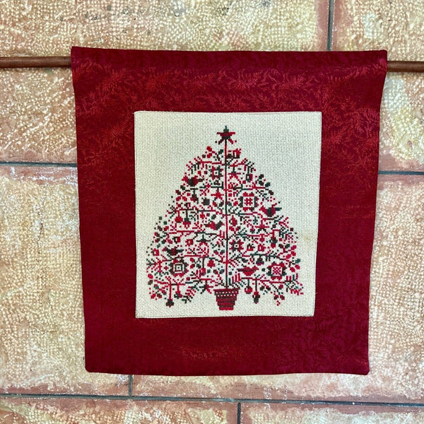 Holiday Wall Hangings | Palestinian Tatreez Christmas Decorations