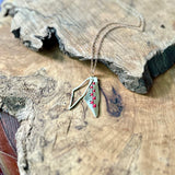COMING SOON: Tatreez Hand Stitched in Palestine Map Necklace From Palestine