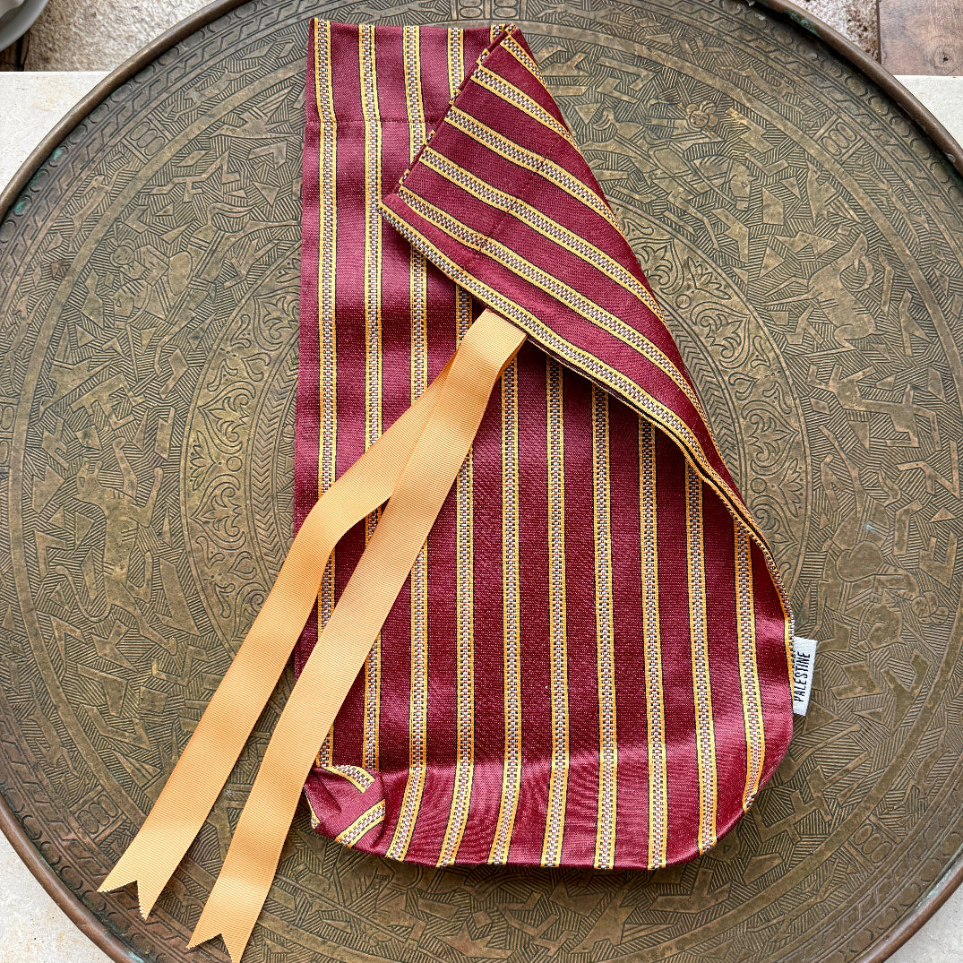 Reusable Fabric Gift Bags from Palestine with Traditional Fabric | Syrian Saya