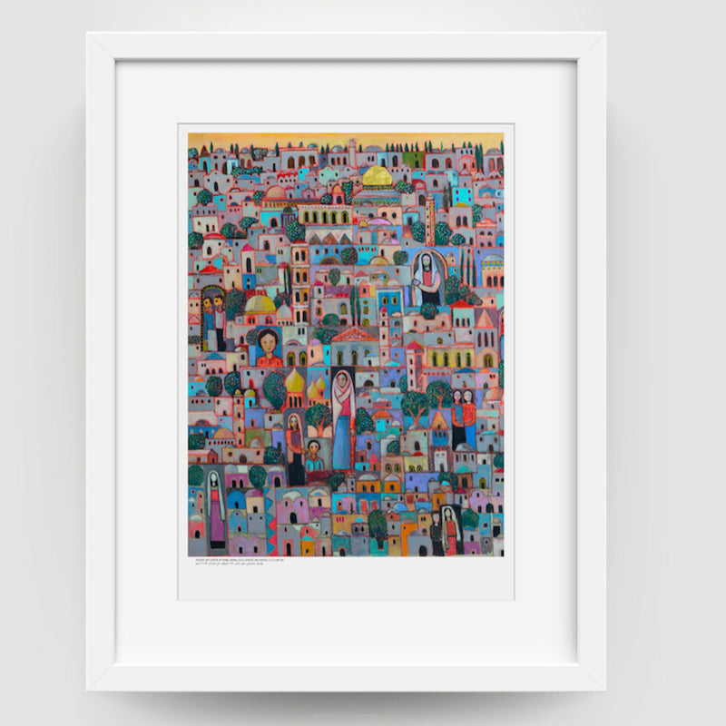 Jerusalem Art Poster - My Capital