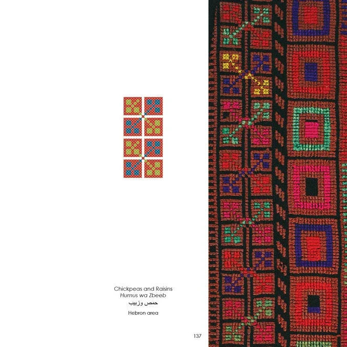 Palestinian Embroidery Motifs 1850-1950: A Treasury of Stitches | Tatreez Book