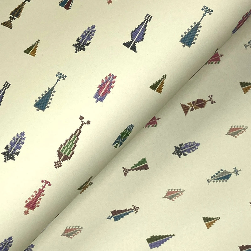 Gift Wrapping Paper: A Celebration of Palestinian Tatreez | The Many Serus of Palestine