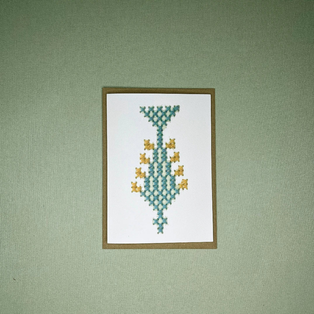 Palestinian Tatreez Gift Cards: A Celebration of Palestinian Cultural Heritage