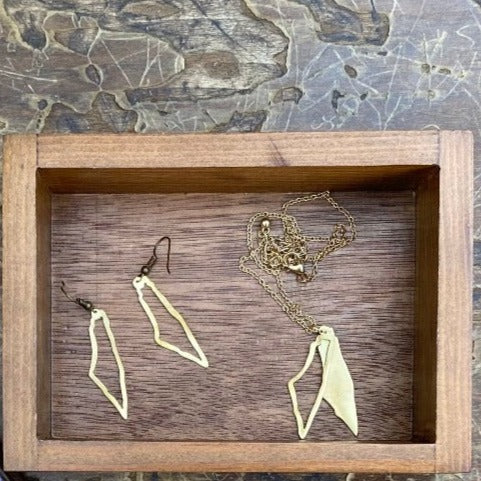 Handmade Jewelry - Palestine Jewelry Set And Box Gift Bundle