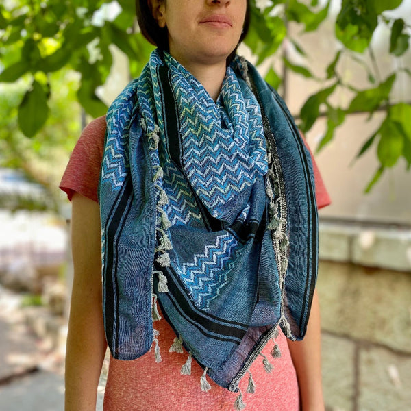 Keffiyehs - Original Keffiyeh Made In Palestine In Jordan River