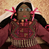 Kids Toys - Handmade Palestinian Bedouin Doll With Tatreez Thob From Gaza
