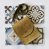 Leather & Clothing - Handmade Leather Messenger Bag From Hebron