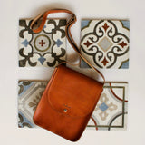 Leather & Clothing - Handmade Leather Messenger Bag From Hebron