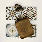 Leather & Clothing - Handmade Leather Messenger Bag From Hebron