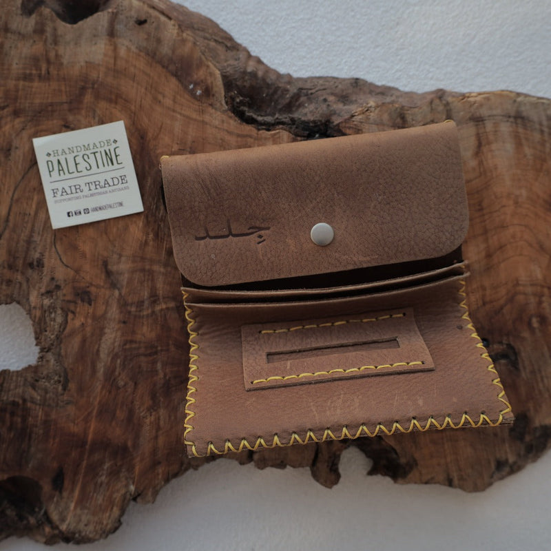 Leather & Clothing - Handmade Leather Tobacco Pouch - Tri Fold
