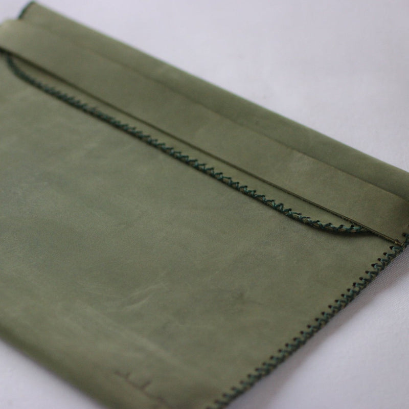 Leather & Clothing - Laptop Case | Document Holder Handmade In Palestine - Leather And Suede