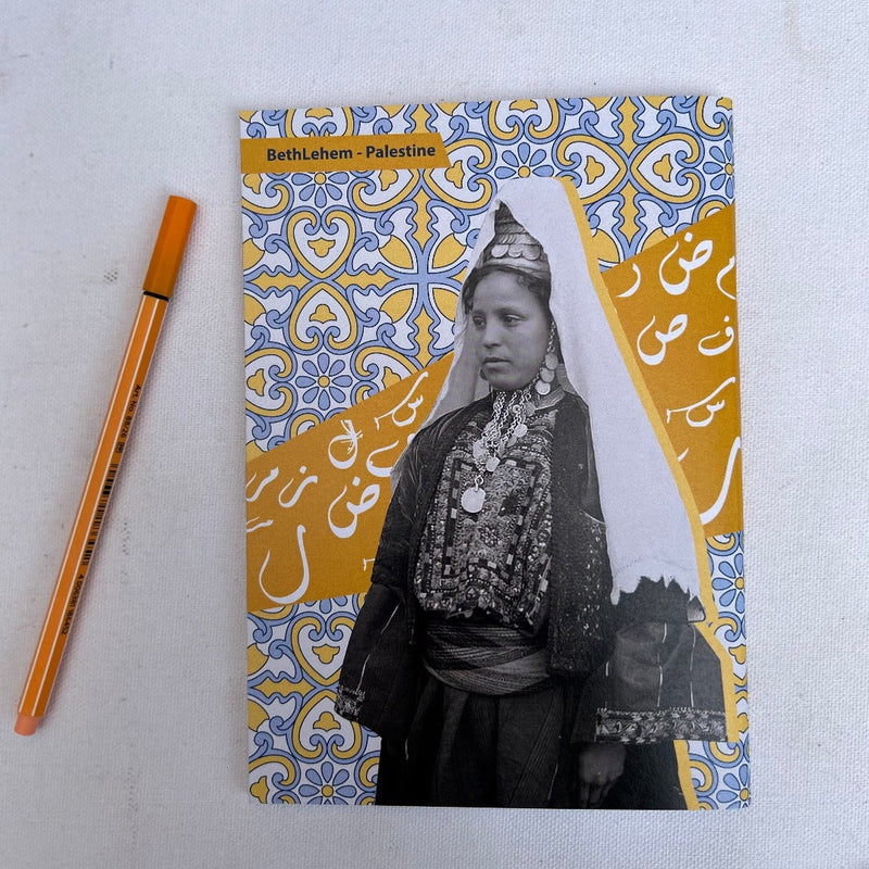 Notebooks & Notepads - Artistic Palestinian Cities Notebook Of Historic Photos  | Designed By Rand Dabboor