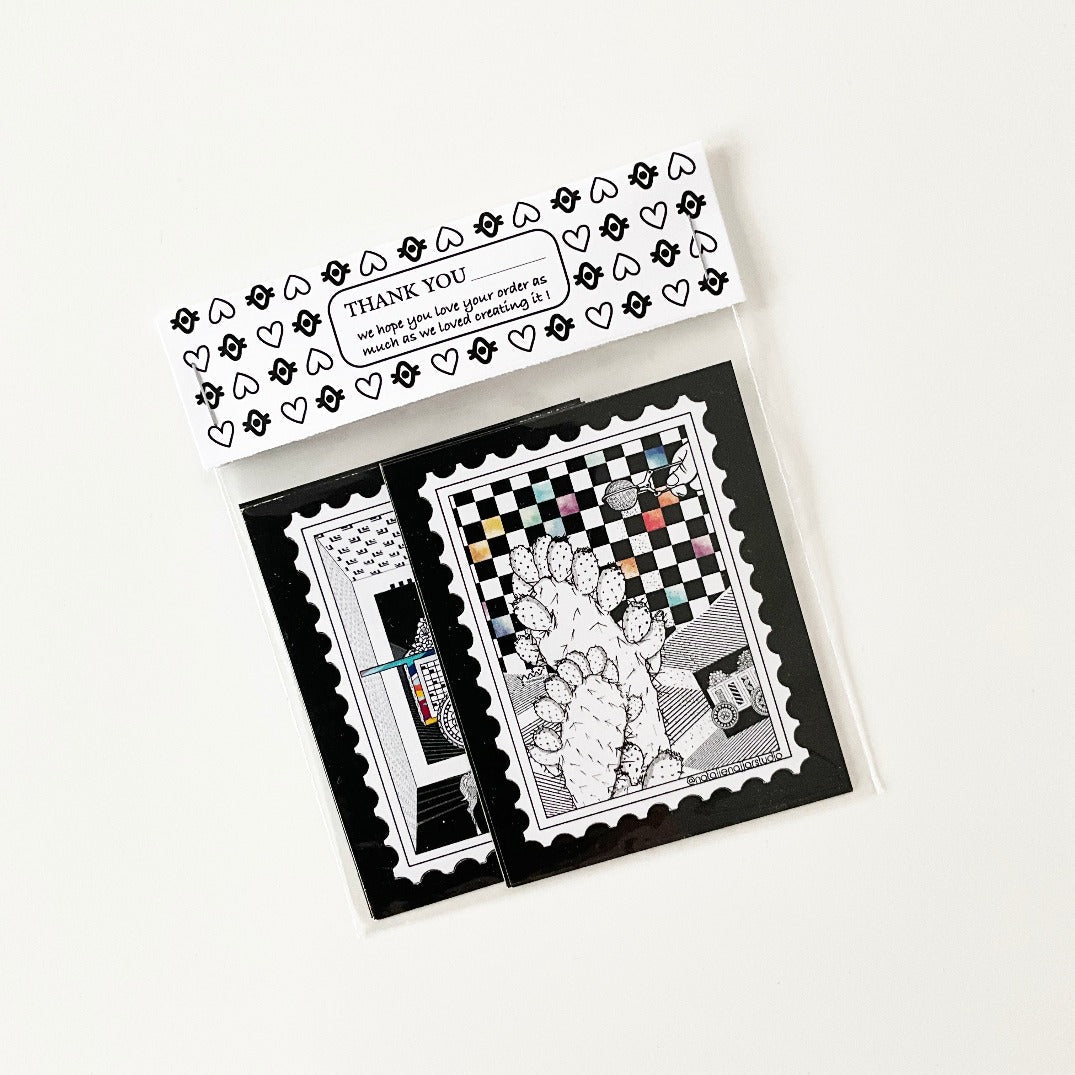 Notebooks & Notepads - Palestinian Cultural Stickers (Stamps) | Celebrate Palestine Decals